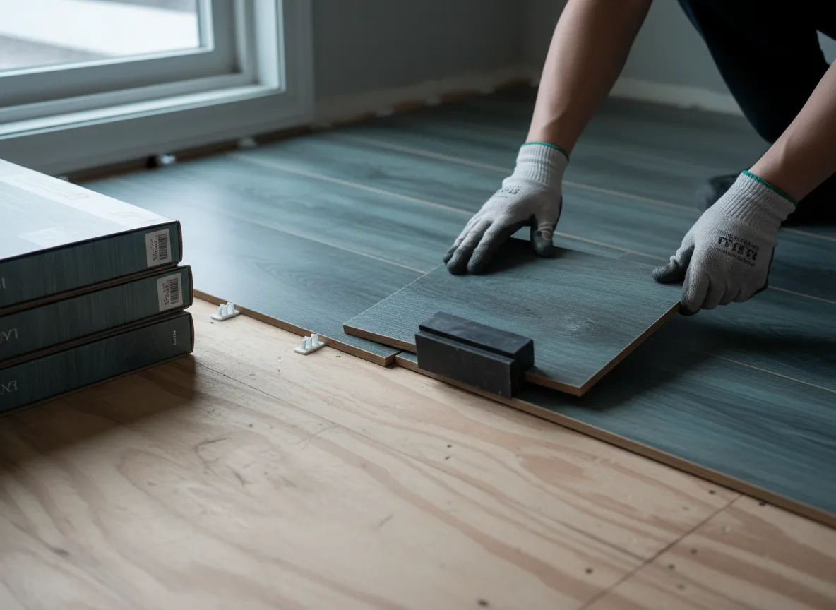 Luxury Vinyl Plank Installation company in Sabin, MN
